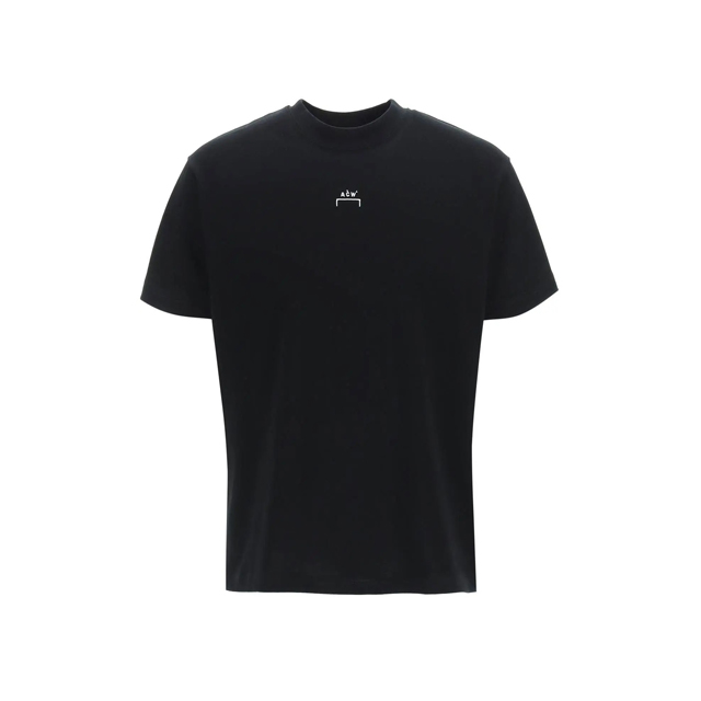 어콜드월 니티드 에센셜 반팔 그래픽 티셔츠 블랙 남성 ACWMTS079 BLACK