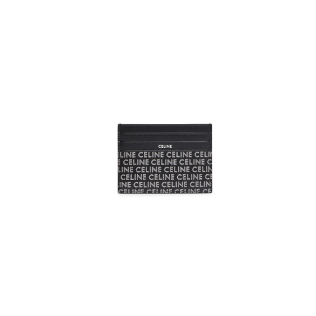 셀린느 레터링 로고 카드지갑 라지 블랙 공용 10K913FGH 38SI